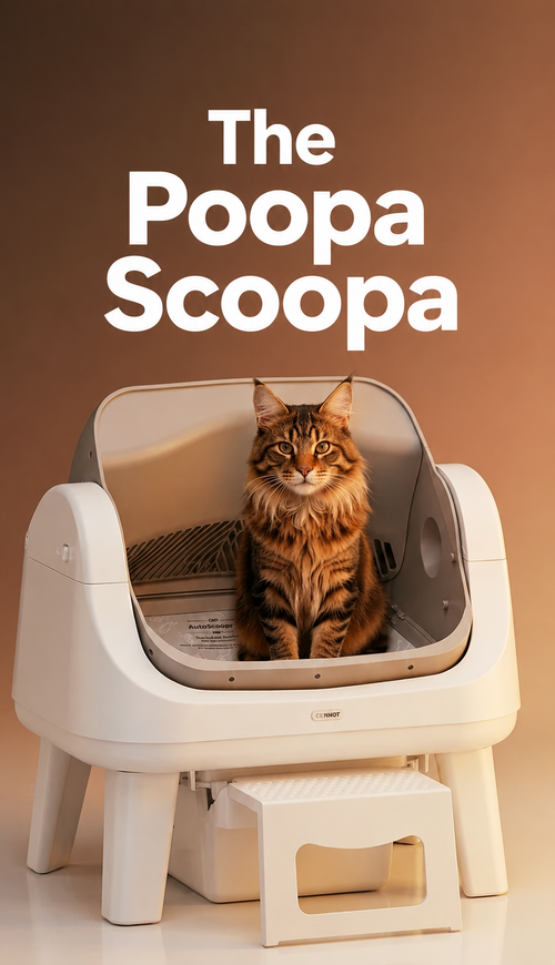 PoopaScooper™  AutoScooper Litter Box for Cats